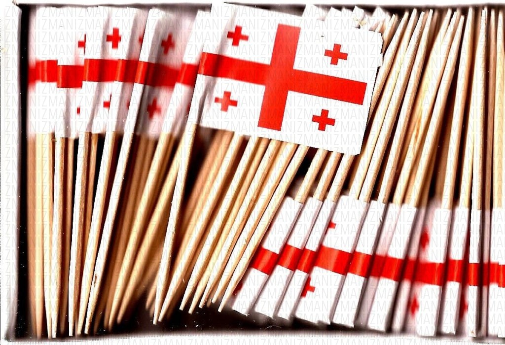 Republic of Georgia Flag Toothpicks